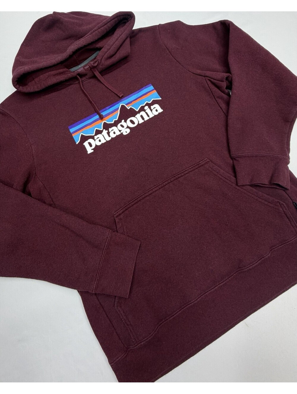Patagonia Hoodie Mens M Women’s  L  Maroon Uprisal Sweatshirt Fleece Lined